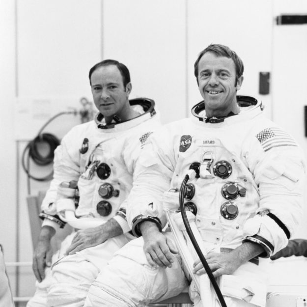 Edgar Mitchell and Alan Shepard - How Many People Have Landed on the Moon - Pilgrimage