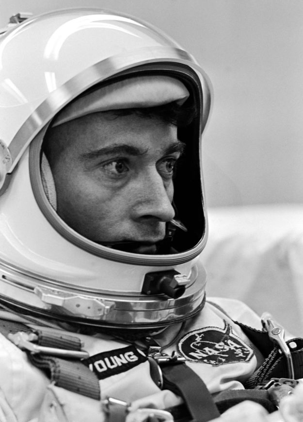 John Young - Gemini 3 - People on the Moon - Pilgrimage